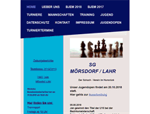 Tablet Screenshot of moersdorf-lahr.de